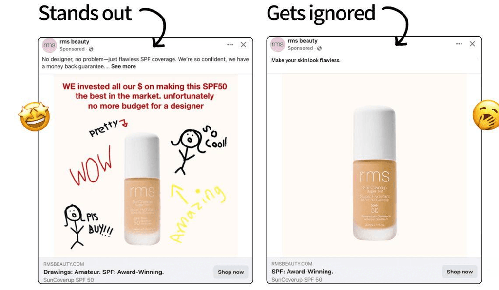 What if making your advertisement look *better* could actually make it perform worse?

We’ve been taught that polished, professional-looking ads are the secret to getting customers. But sometimes, the simple, imperfect, “ugly” advertisement is the one that gets noticed, builds trust and converts.

In this blog, we explore why **ugly can actually outperform beautiful** — and why your best-performing ad might not be the one you’re most proud of.
